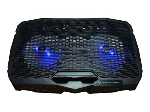 Conceptronic THANA07B Notebook-Kühlpad, 2-Fan Cooling Pad 43