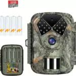Coollia Wildkamera 20MP 1080P HD, Wildtierkamera mit Bewegungsmelder Nachtsicht bis 20m