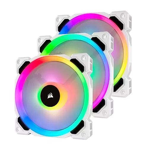 Corsair LL120 RGB LED PWM PC-Gehäuselüfter weiß