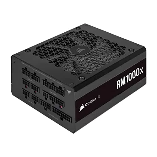 Corsair RM1000x 80 PLUS Gold Vollmodulares 1000 Watt ATX-Netzteil EU - Schwarz