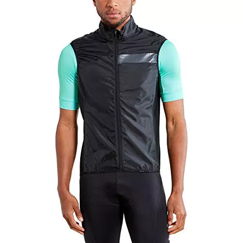 Craft Herren Essence Light Wind Vest Radjacke, Black