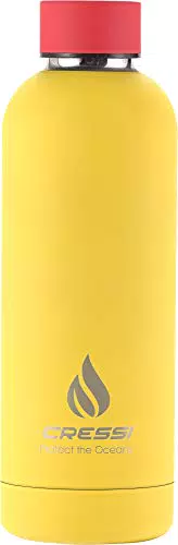 Cressi Unisex-Adult Rubber Coated Thermal Flask 500 ml Sport-Thermalwasserflasche