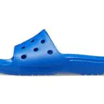 Crocs Unisex Kinder Classic Slide K Holzschuh, Blue Bolt