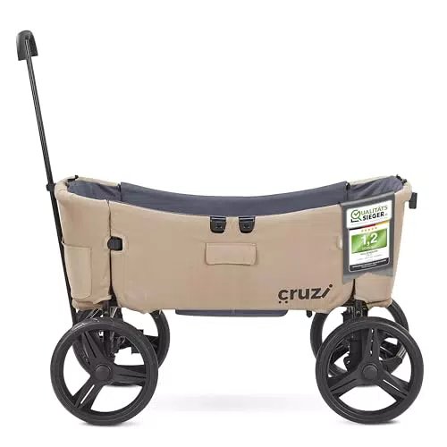 cruzi Bollerwagen, Handwagen, Kinderwagen, Einzelkind und Geschwister