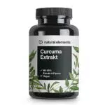 Curcuma Extrakt - 90 Kapseln - Curcumingehalt EINER Kapsel entspricht ca. 10.000mg Kurkuma - Hochdosiert aus 95% Extrakt - Laborgeprüft