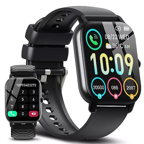 Ddidbi Smartwatch Damen Herren, Telefonfunktion 1, 85" Touchscreen Smart Watch