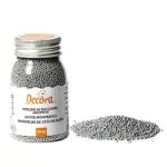 Decora 2081126 PAKETE 100 G SILBER NONPAREI