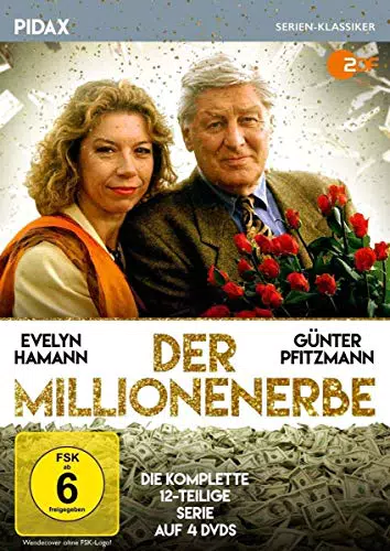Der Millionenerbe / Die komplette 12-teilige Serie mit Günter Pfitzmann und Evelyn Hamann