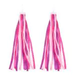 Didiseaon Bicycle Streamers 1 Paar Quasten Lenkerbänder Roller für Fahrrad Griffe Dekoration Zubehör Rosa