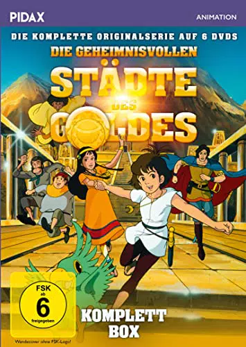 Die geheimnisvollen Städte des Goldes - Komplettbox / Die komplette 39-teilige Animeserie