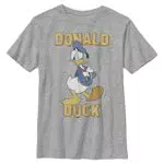Disney Characters Donald Duck Boy's Crew Tee, Athletic Heather