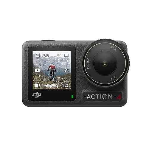 DJI Osmo Action 4 Standard-Combo  4K/120fps wasserdichte Action-Kamera mit einem 1/1