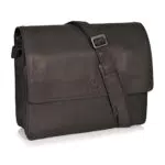 DONBOLSO New York Messenger Bag aus Leder - Hochwertige Laptop Umhängetasche aus Leder - Hochwertige Aktentasche für Damen & Herren - Business Tasche