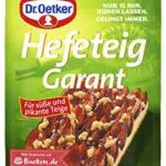 Dr. Oetker Hefeteig Garant, je Tüte 32 g, Trockenbackhefe mit Backpulver