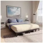 Dreamzie Bettgestell 135 x 190 mit Lattenrost aus Metall - Bett 135 x 190 für Matratze