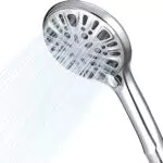 Duschkopf, SIRMEDAL Handbrause, 9 Einstellungen, Wassersparend Sparduschkopf