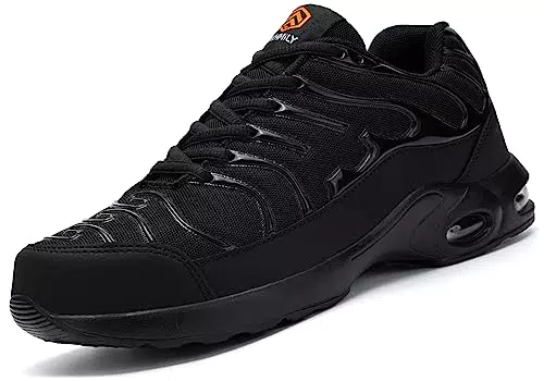 DYKHMILY Arbeitsschuhe Damen Sicherheitsschuhe S1 Leicht Stahlkappenschuhe Bequeme Sportliche Sicherheitsschuhe Atmungsaktive Luftkissen Sicherheitsschuhe