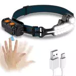 E-SMARTER Stirnlampe LED Wiederaufladbar USB, Superheller 1000 Lumen Kopflampe