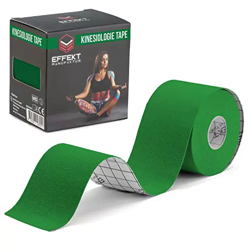 Effekt - Rolle - Kinesiologie Tape in versch. Farben - Kinesio-tape Wasserfest & Elastisch für Sport - Muskeltape Physio Tape Kinesio Tapes