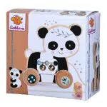 Eichhorn - Nachziehtier, Panda mit Geräuschen und Bewegung