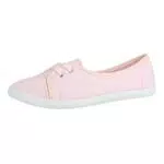 Elara Damen Ballerinas Sneaker Schnürer Chunkyrayan BD1413 Rosa-41