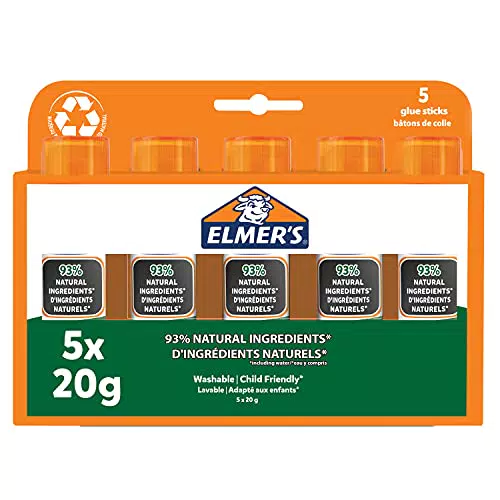Elmer's ökologische Klebestifte, 93 % natürliche Inhaltsstoffe