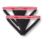 Emporio Armani Underwear Herren Core Logoband 2-Pack Jockstrap