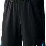 erima Erwachsene Shorts 5-Cubes, Schwarz/Curacao 615404