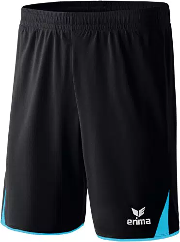 erima Erwachsene Shorts 5-Cubes, Schwarz/Curacao 615404