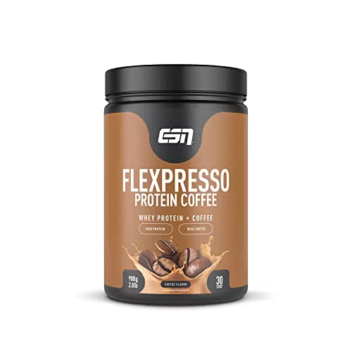 ESN Flexpresso Protein Coffee, 908g, Proteinpulver mit echtem Kaffee