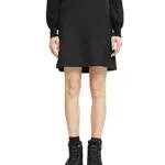 ESPRIT Collection Damen 992eo1d306 Rock, Schwarz