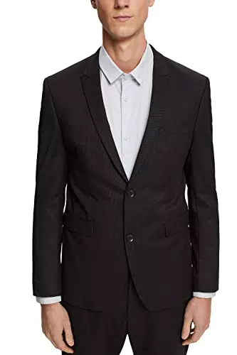 ESPRIT Collection Herren 992eo2g303 Blazer, Schwarz