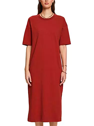ESPRIT Damen 043CC1E304 Kleid, 805/TERRACOTTA