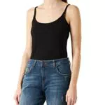 ESPRIT Damen Spaghetti top Nursing Umstandstop, Schwarz