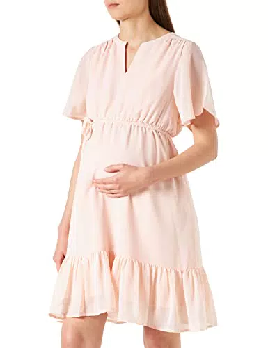 ESPRIT Maternity Damen Dress Woven Short Sleeve Kleid