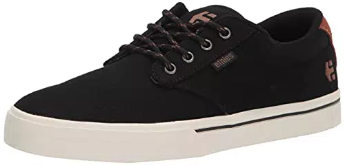 Etnies Herren Jameson 2 Eco Skate-Schuh, Schwarz Schwarz Weiß
