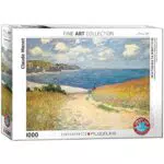 Eurographics 1000 Teile - Strandweg zwischen Weizenfeldern von Claude Monet