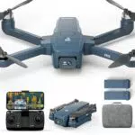 F415 Bürstenlosem Motor Drohne mit 2 Kamera, Kamera Einstellbarer 2K Drones für Erwachsene und Anfänger