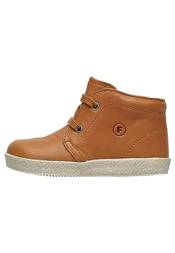 Falcotto Conte-Schnürschuh aus gebürstetem Nappaleder-Cognac braun 23