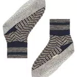 FALKE Damen Hausschuhe Cosyshoe Herringbone, Schurwolle