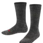 FALKE Unisex Kinder Socken Active Warm K SO Wolle dick atmungsaktiv 1 Paar