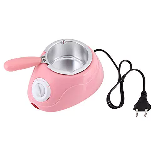 Fdit Schokoladen-Schmelzmaschine, Schokoladen-Schmelztopf-Temperatur einstellbar für Zuhause zum Schmelzen von Schokolade ohne Wasser für Restaurant für Schokoladen-Schmelztopf