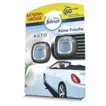 Febreze Auto Lufterfrischer Reine Frische, Auto Duft gegen Gerüche