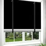 Fenster Verdunklungsstoff, Aicoya Tragbare Verdunkelung 240x145 cm mit Saugnäpfe Sonnenschutz Dachfenster Verdunkelung