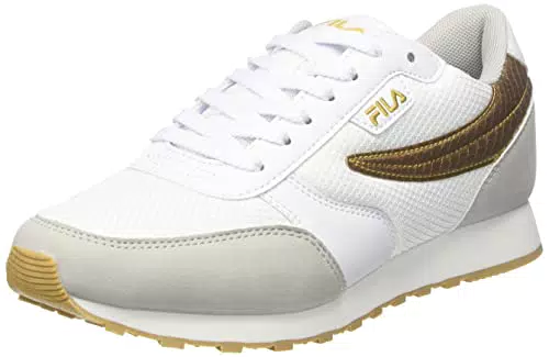FILA Damen Orbit wmn Sneaker, White-Gold