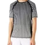 FILA Herren RADVILLE Raglan Tee T-Shirt, Egret Fade AOP