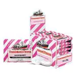 Fisherman's Friend Raspberry, Karton mit 24 Beuteln
