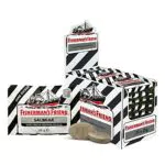 Fisherman's Friend Salmiak, Karton mit 24 Beuteln, Menthol und Salmiak Geschmack