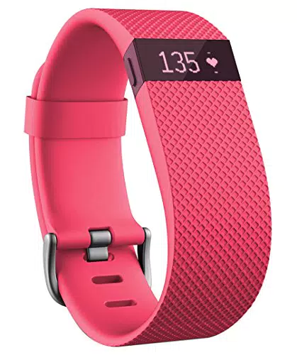 Fitbit Charge HR Fitness and Sleep Tracker - Pink, Small