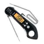 Flamen Digitales Fleischthermometer, 2-in-1-Lebensmittelthermometer mit Zwei Sonden und Temperaturalarm